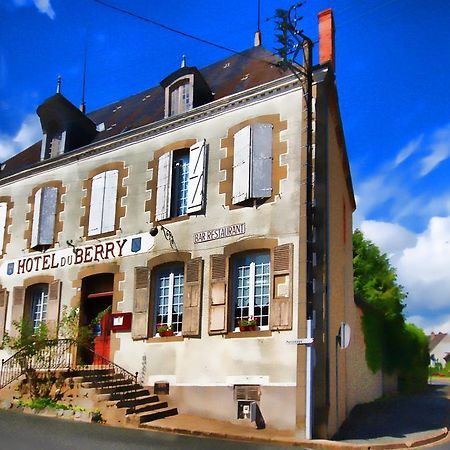 Hotel Du Berry Aigurande Exterior foto